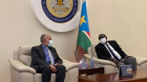 Egypt&rsquo;s Water Resources Minister in South Sudan for cooperation talks